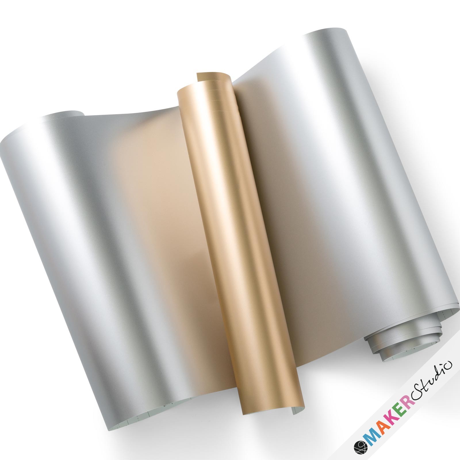Cricut Smart Vinyl Aftagelig Mat Guld Champagne