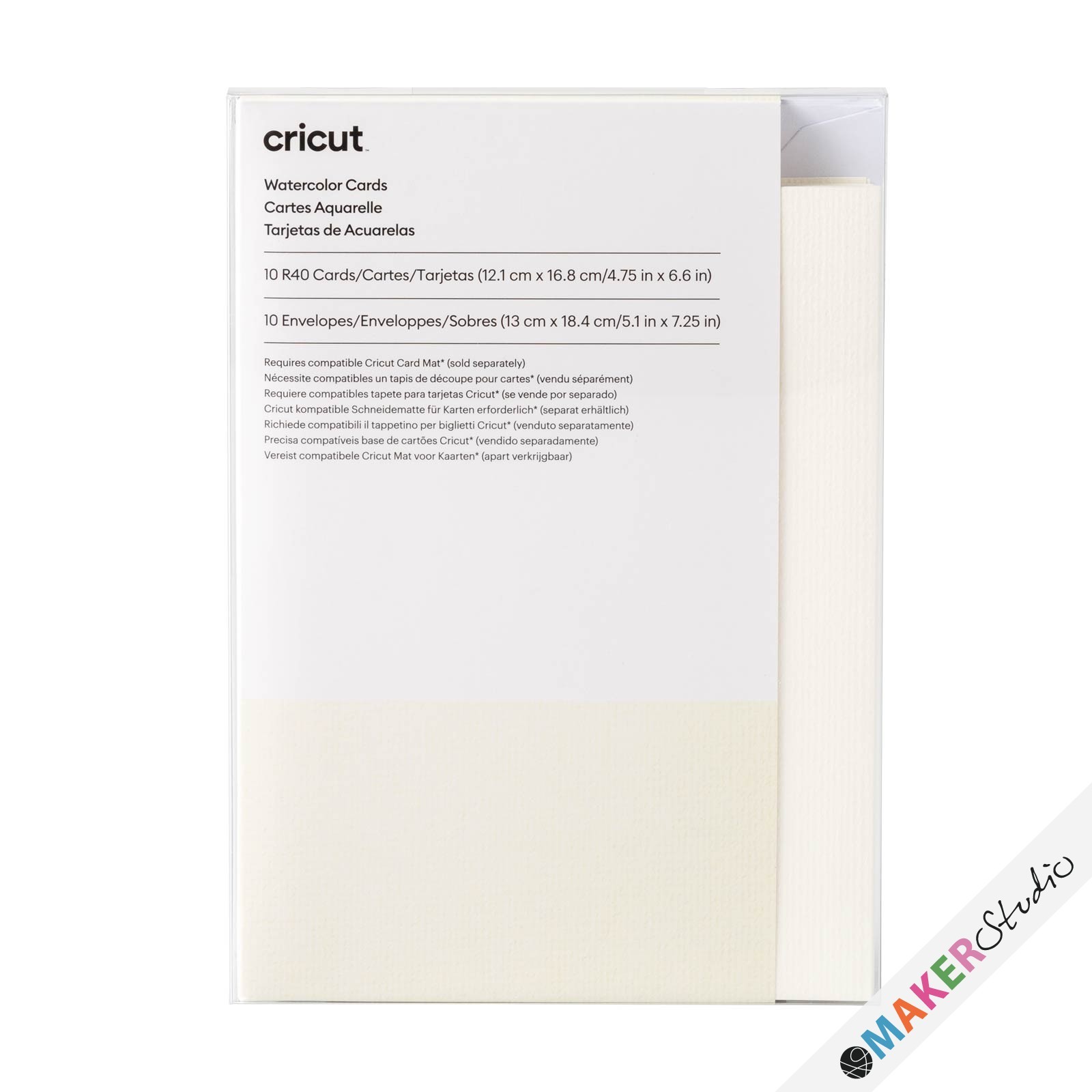 Cricut Akvarel Kort