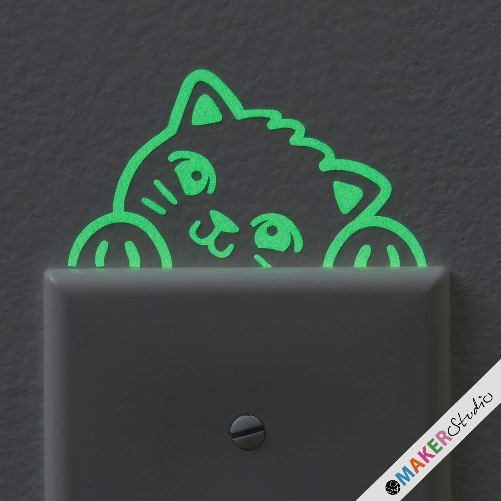 Cricut Aftagelig glow-in-the-dark vinyl