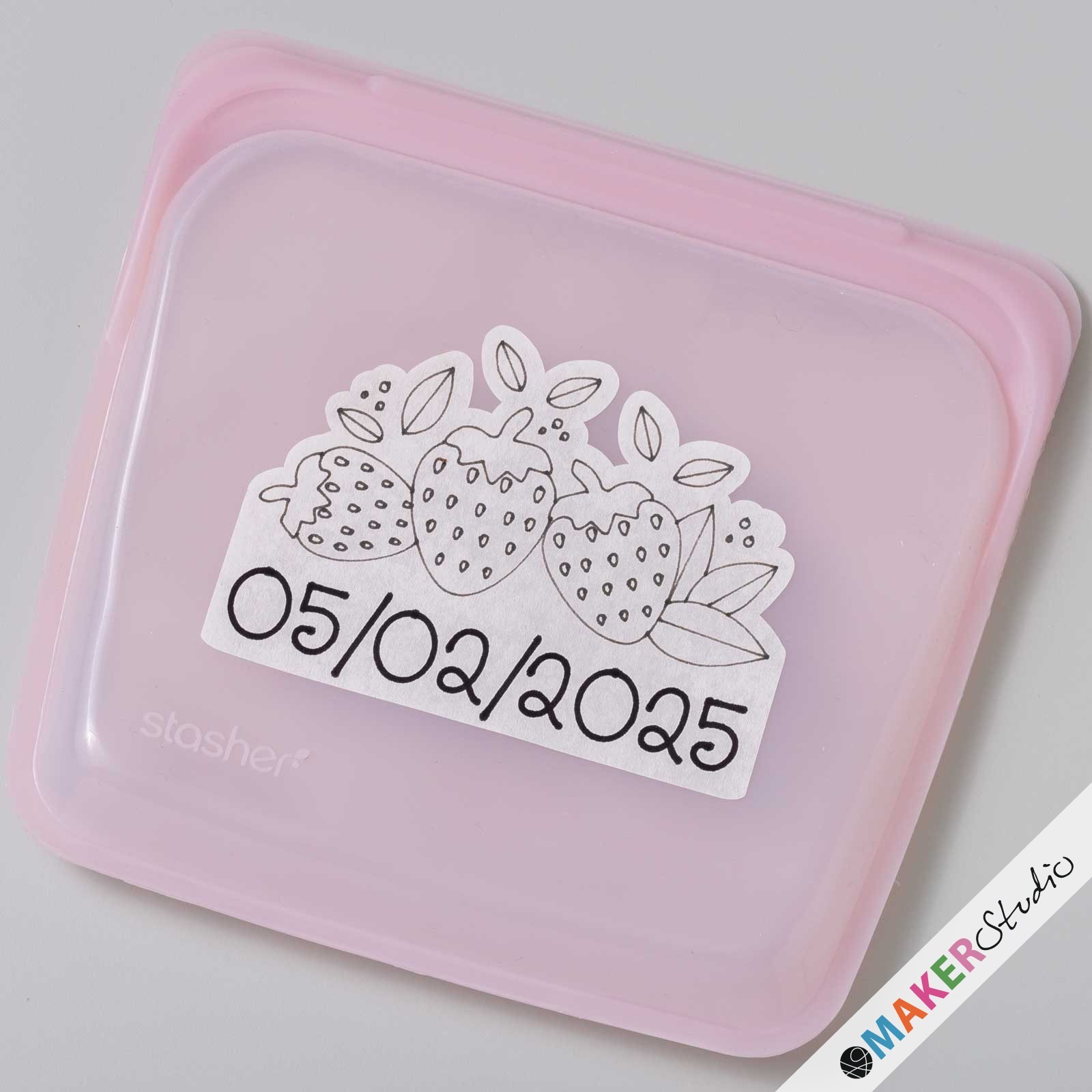 Cricut Joy Smart Label Aftagelig vinyl HVID