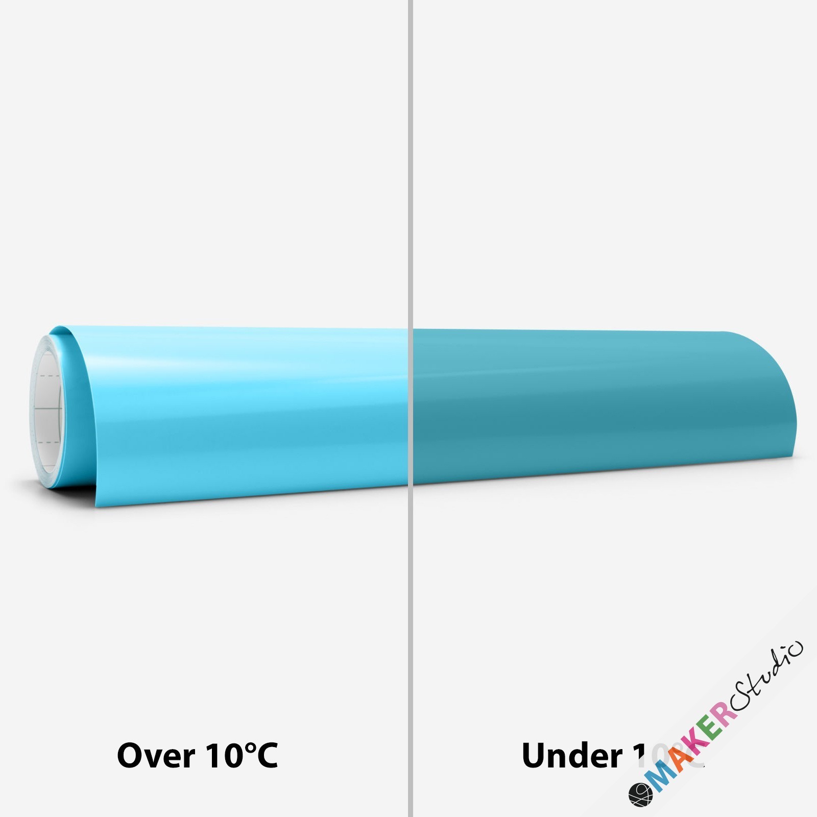 Cricut Farveskiftende Vinyl (kold) Blå