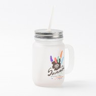 Mason Jar 350 ml FROSTED 4 stk