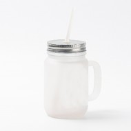 Mason Jar 350 ml FROSTED 4 stk