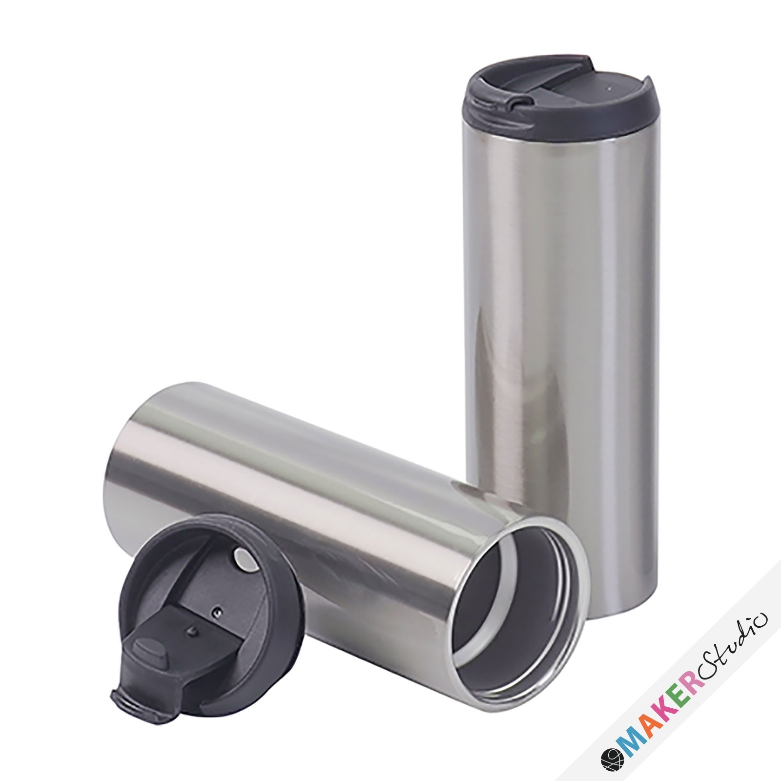 Termokrus 400 ml stål 2 stk