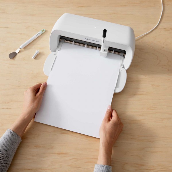 Cricut Joy Xtra Smart Label skrivbart aftagelig Vinyl HVID 3-pak