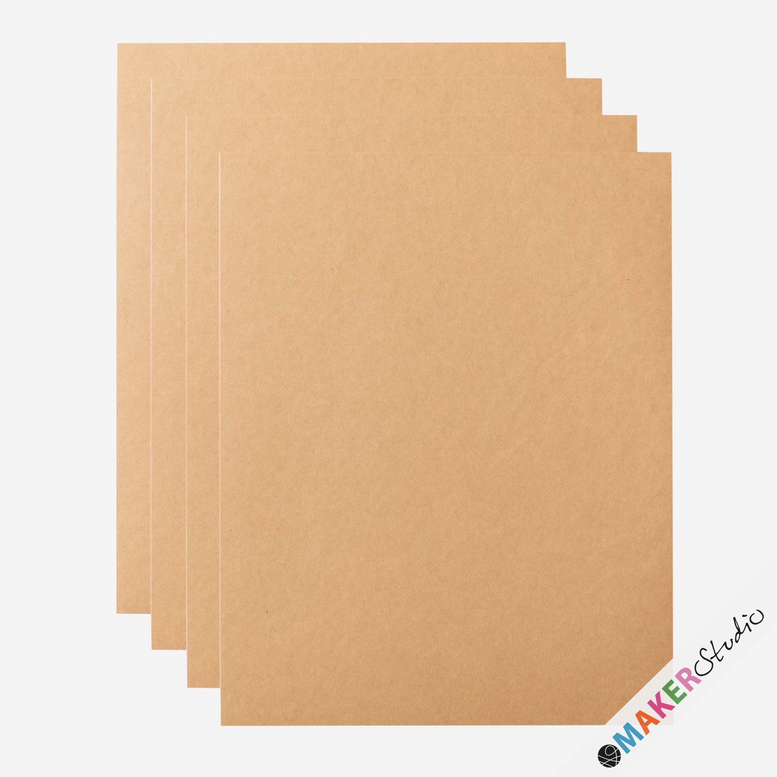 Cricut Joy Xtra Smart Label Papir Permanent Kraft BRUN 4-pak