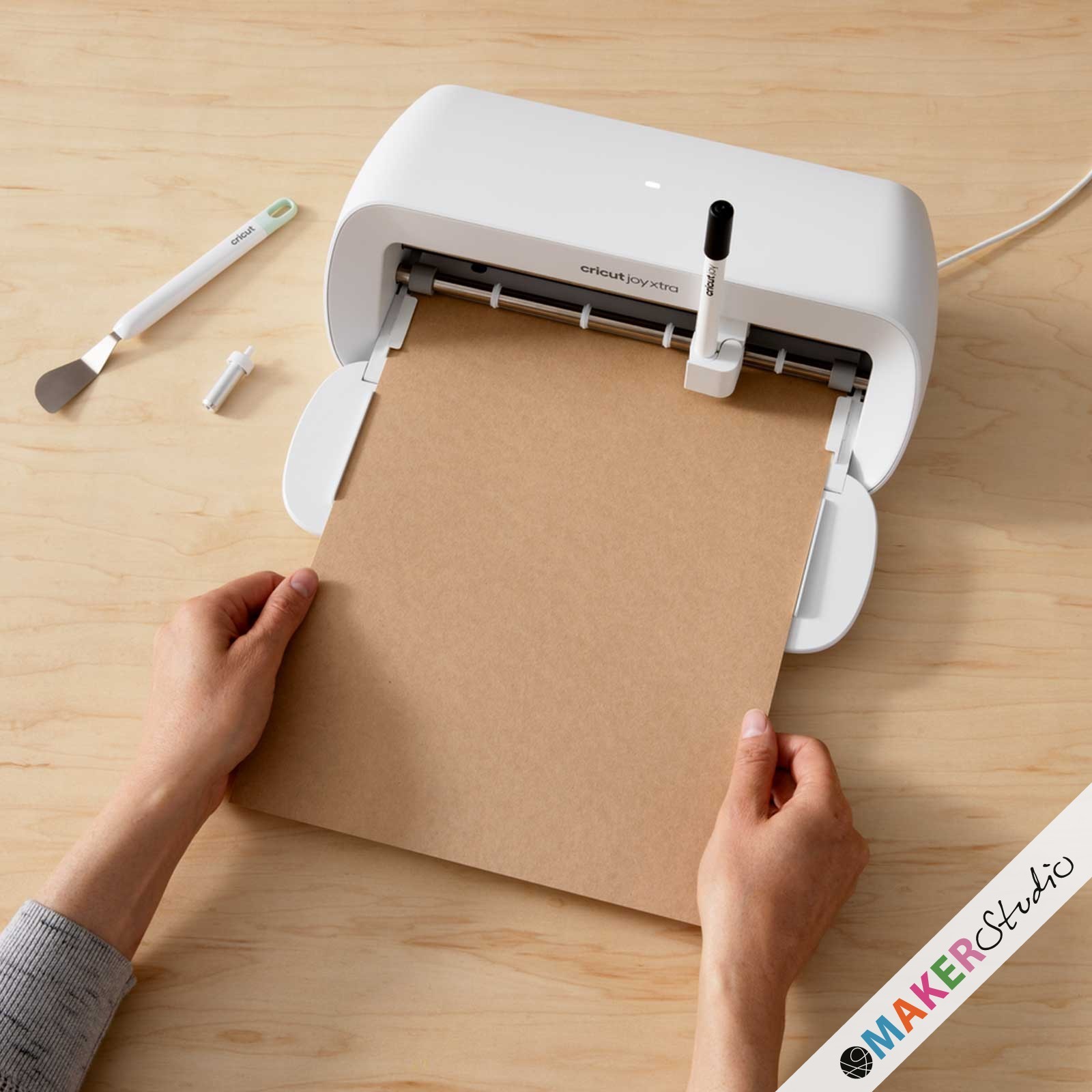 Cricut Joy Xtra Smart Label Papir Permanent Kraft BRUN 4-pak