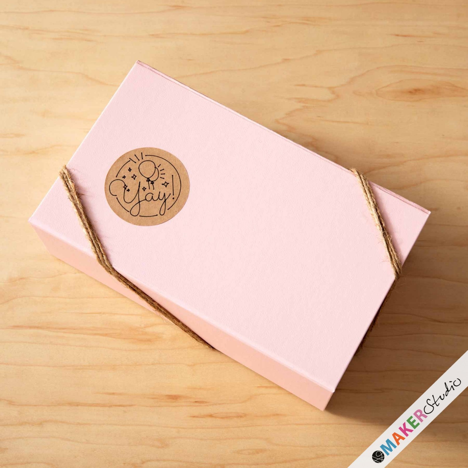 Cricut Joy Xtra Smart Label Papir Permanent Kraft BRUN 4-pak