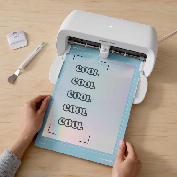 Cricut printbart vinyl SØLV 10-pak A4