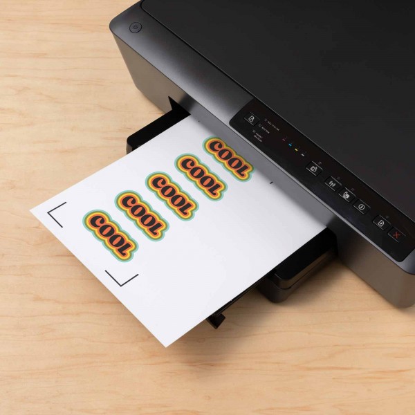 Cricut printbart vinyl HVID 12-pak A4