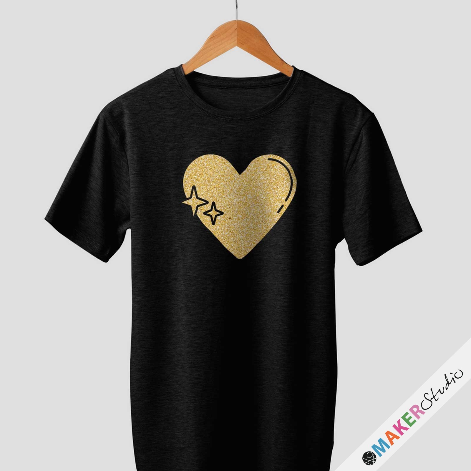 Cricut Joy Xtra Smart Iron-On glitter GULD