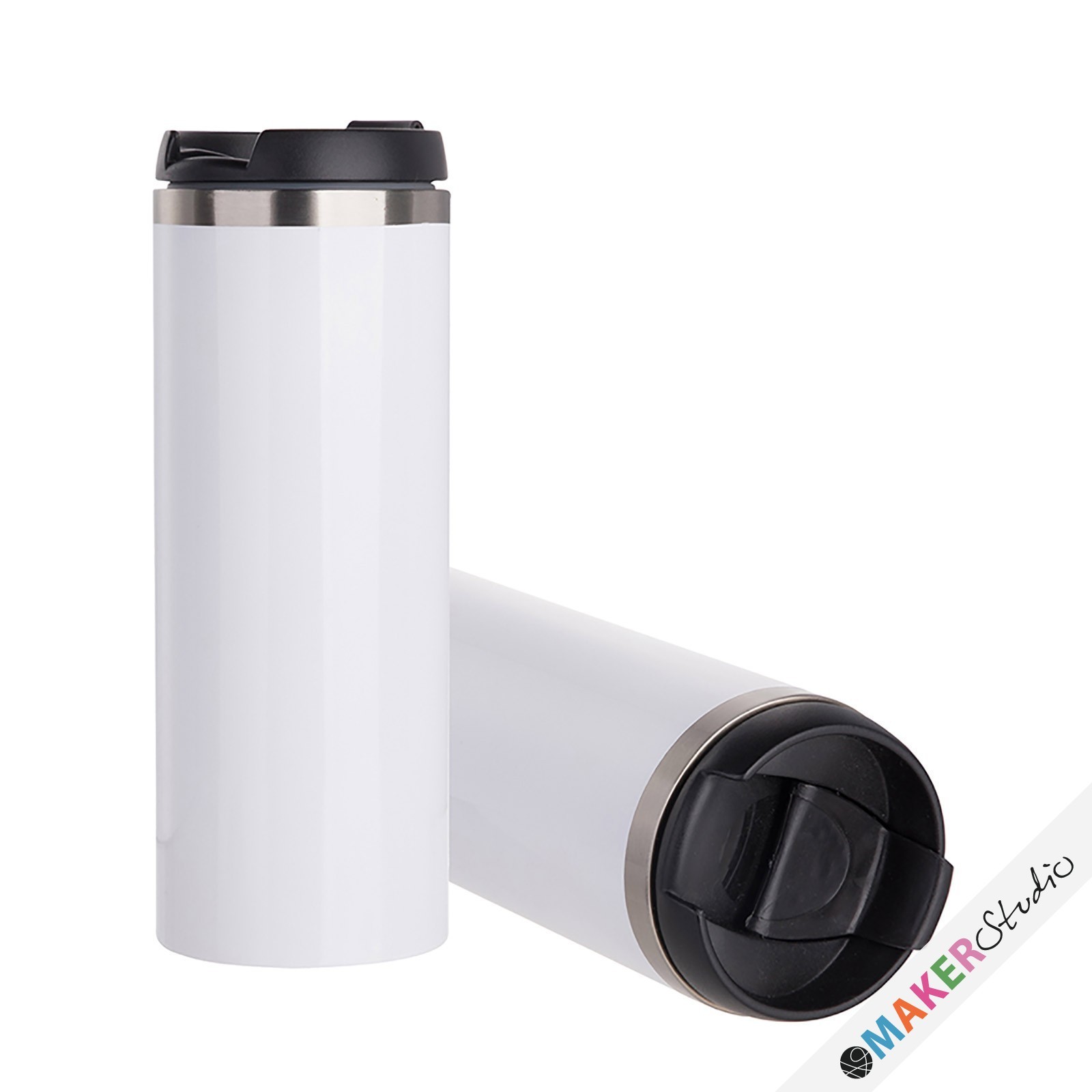 Termokrus 400 ml HVID 2 stk