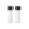 Termoflaske SMART 450ml STÅL 2 stk