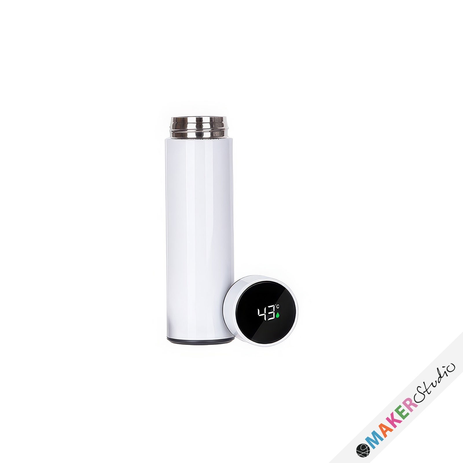 Termoflaske SMART 450ml HVID 2 stk