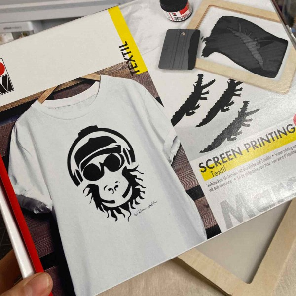 Tekstil Serigrafisæt - Screen Printing-sæt