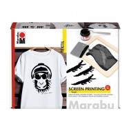 Tekstil Serigrafisæt - Screen Printing-sæt
