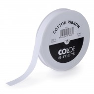COLOP e-mark Bomuldsbånd, 15mm x 25m