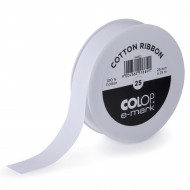 COLOP e-mark Bomuldsbånd, 25mm x 25m