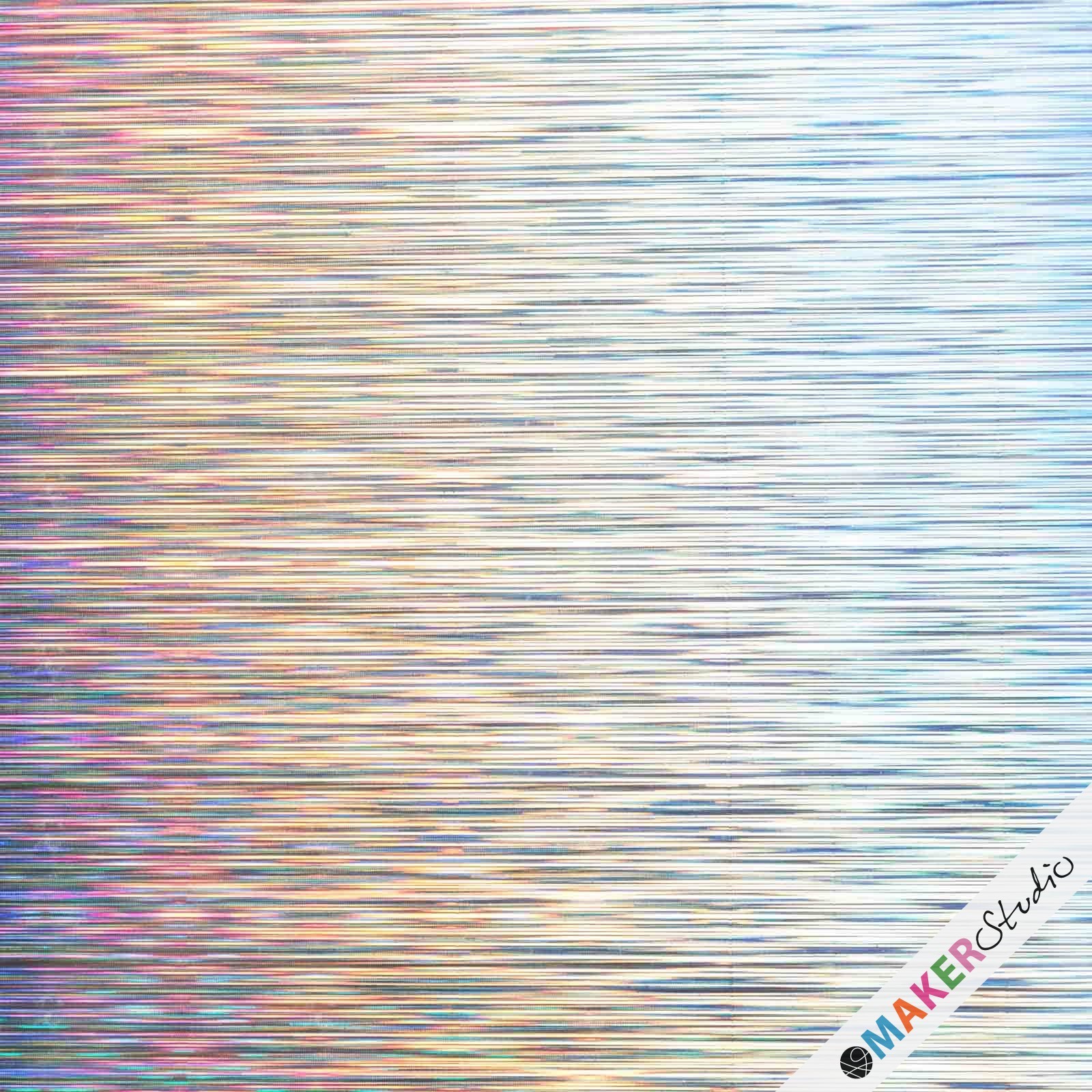 Cricut Premium Vinyl Holographic Threads Elegance Sampler 3 ark