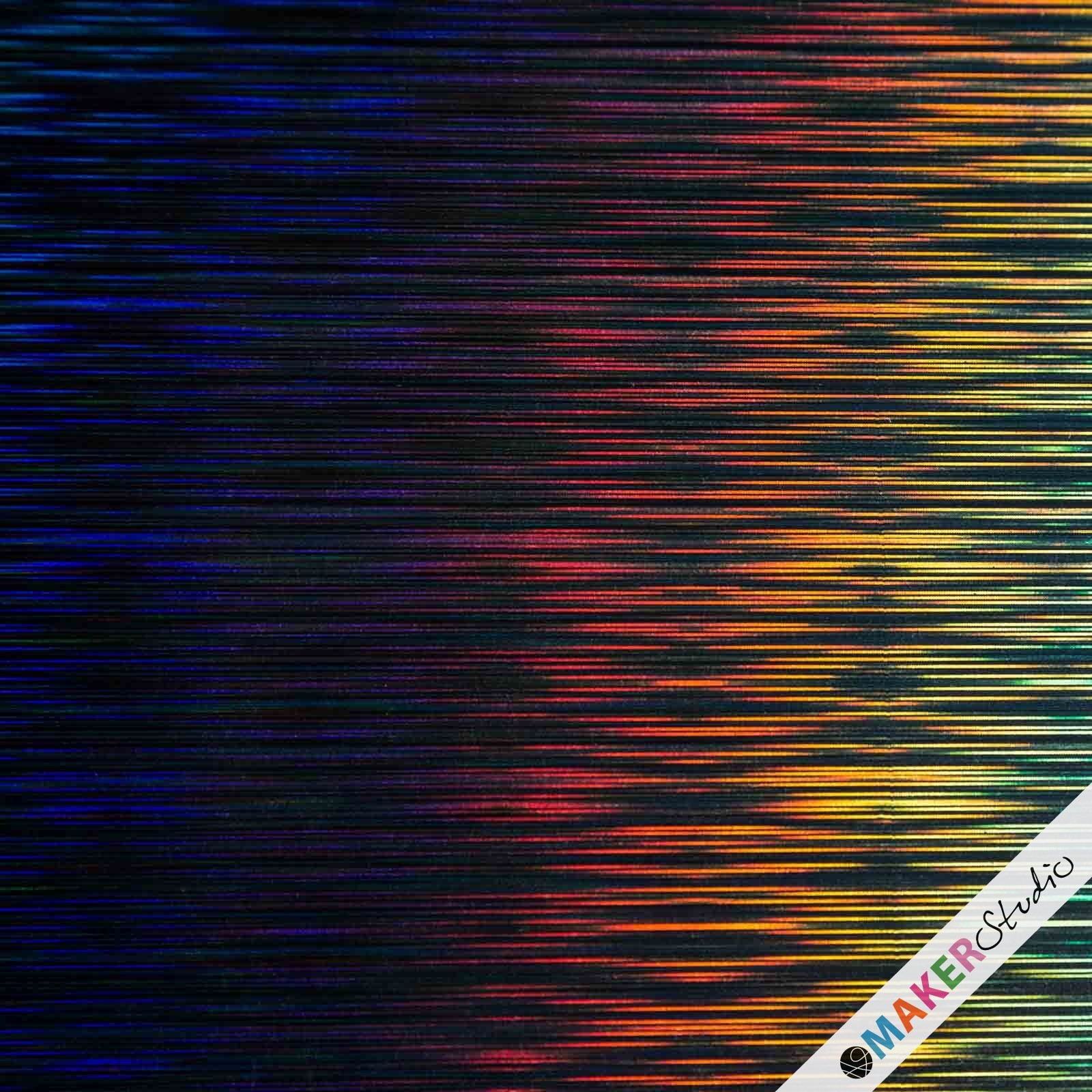 Cricut Premium Vinyl Holographic Threads Elegance Sampler 3 ark