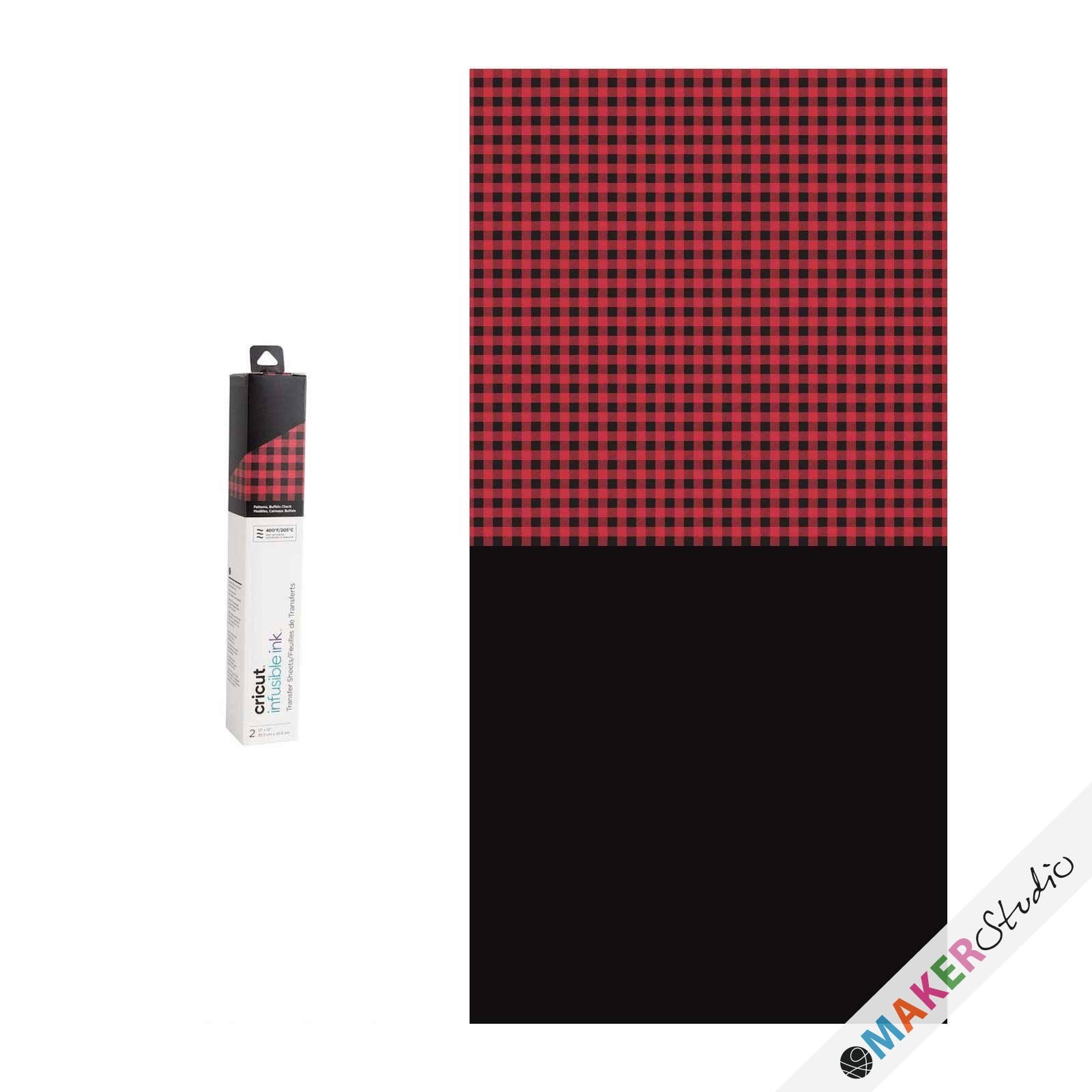 Cricut Buffalo-Check Infusible Ink folie 2 ark